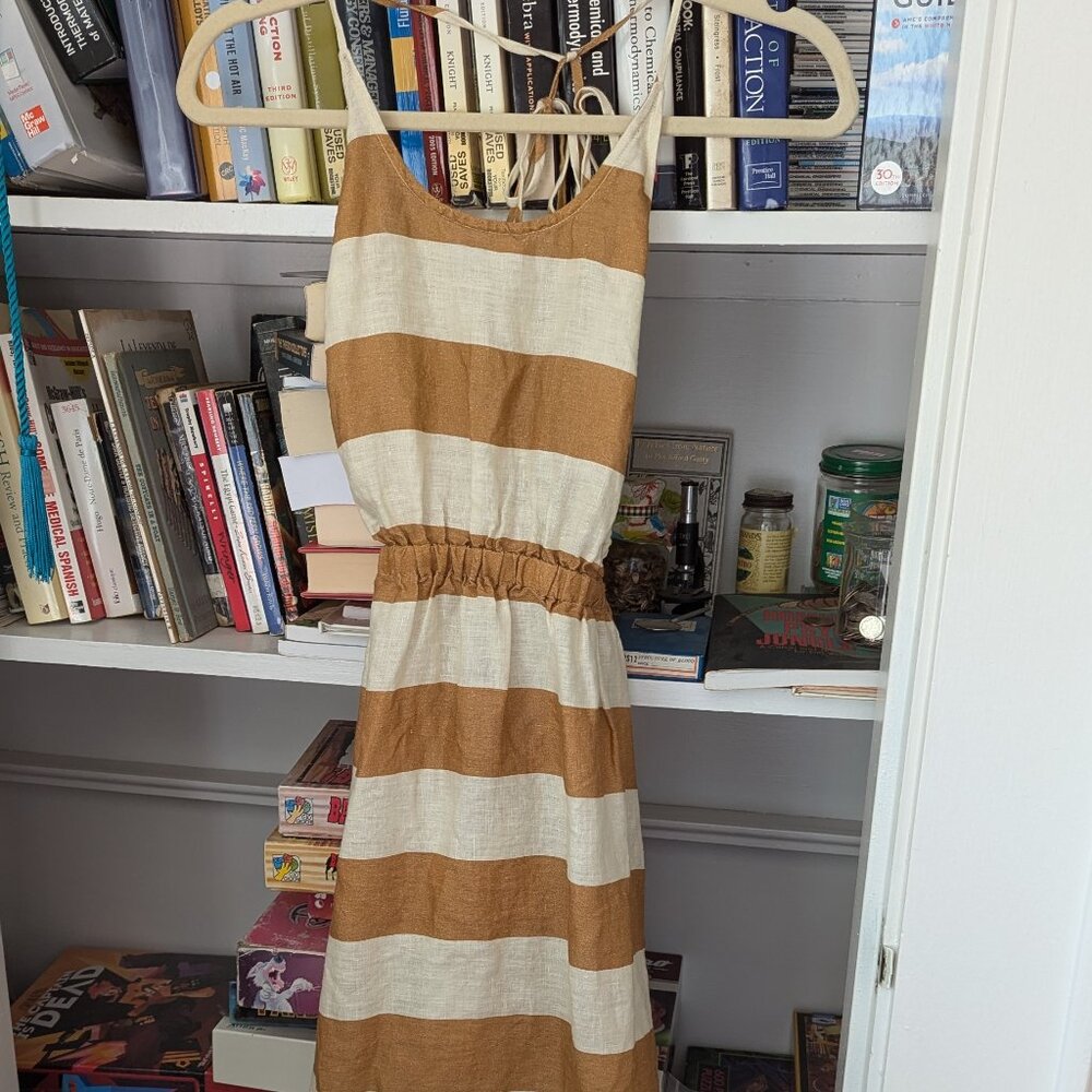 Cala de la Cruz Striped Summer Dress